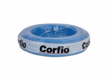 Cabo Flexivel 750V 0,75MM Azul Corfio